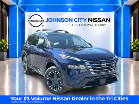 Blue 2026 Nissan Rogue Platinum for sale in Johnson City, TN
