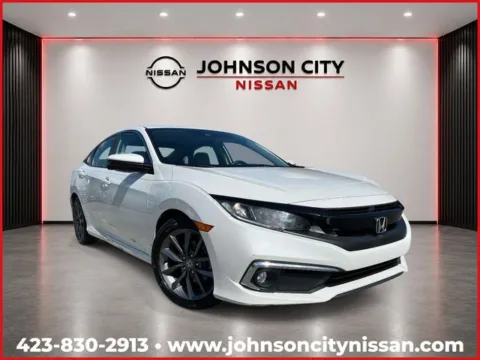 White 2019 Honda Civic EX for sale in Johnson City, TN