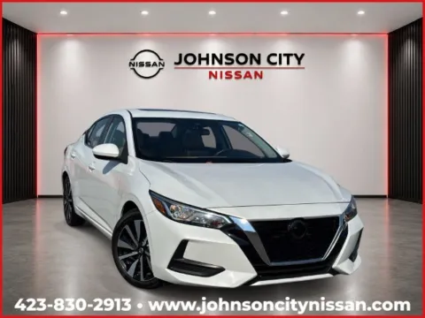 White 2023 Nissan Sentra SV for sale in Johnson City, TN