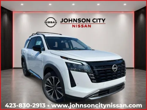White 2026 Nissan Pathfinder Platinum for sale in Johnson City, TN