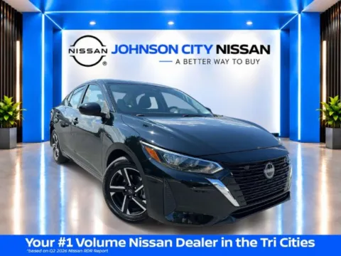 Black 2025 Nissan Sentra SV for sale in Johnson City, TN