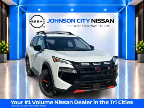 White 2026 Nissan Rogue Rock Creek for sale in Johnson City, TN