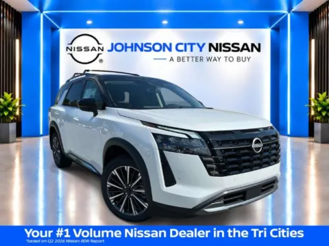 White 2026 Nissan Pathfinder Platinum for sale in Johnson City, TN