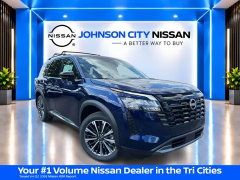 Blue 2026 Nissan Pathfinder Platinum for sale in Johnson City, TN