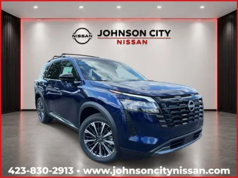 Blue 2026 Nissan Pathfinder Platinum for sale in Johnson City, TN