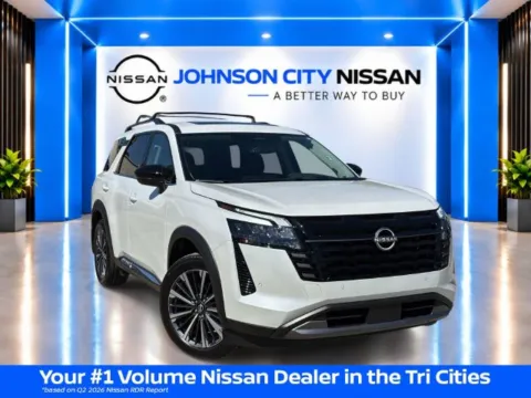 White 2026 Nissan Pathfinder Platinum for sale in Johnson City, TN