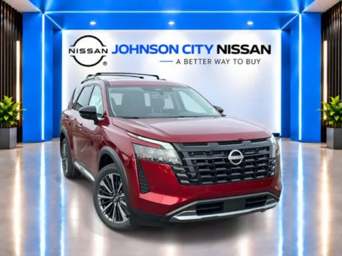 Red 2026 Nissan Pathfinder Platinum for sale in Johnson City, TN