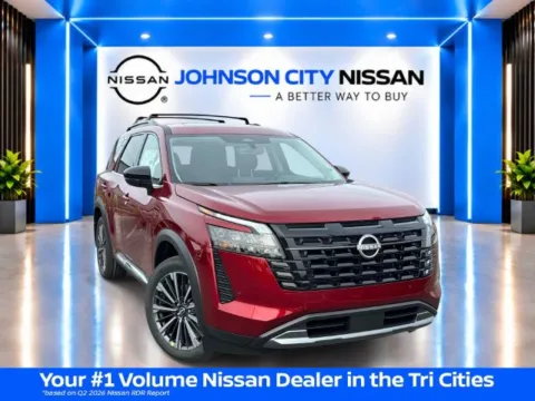 Red 2026 Nissan Pathfinder Platinum for sale in Johnson City, TN