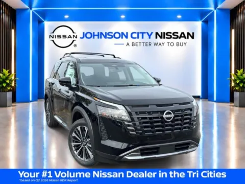 Black 2026 Nissan Pathfinder Platinum for sale in Johnson City, TN