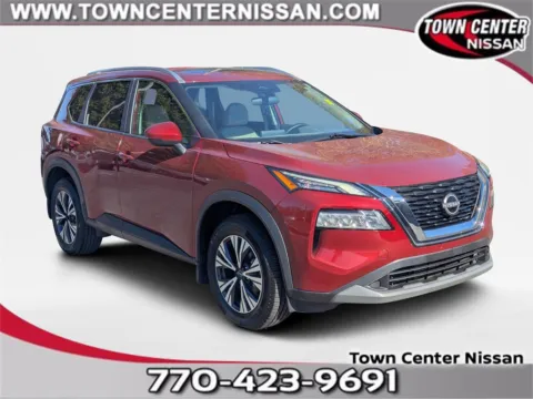 Red 2023 Nissan Rogue SV for sale in Kennesaw, GA