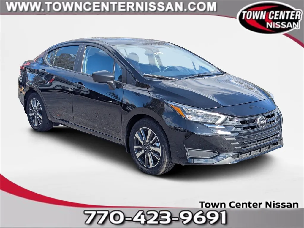 Black 2025 Nissan Versa 1.6 S for sale in Kennesaw, GA