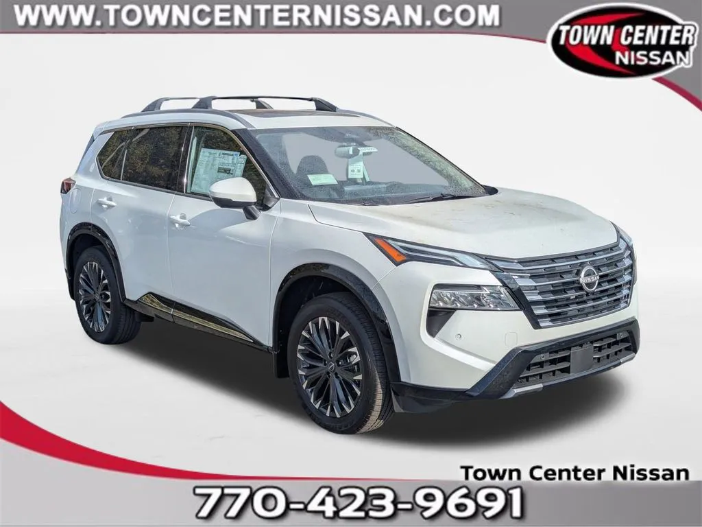 White 2026 Nissan Rogue Platinum for sale in Kennesaw, GA