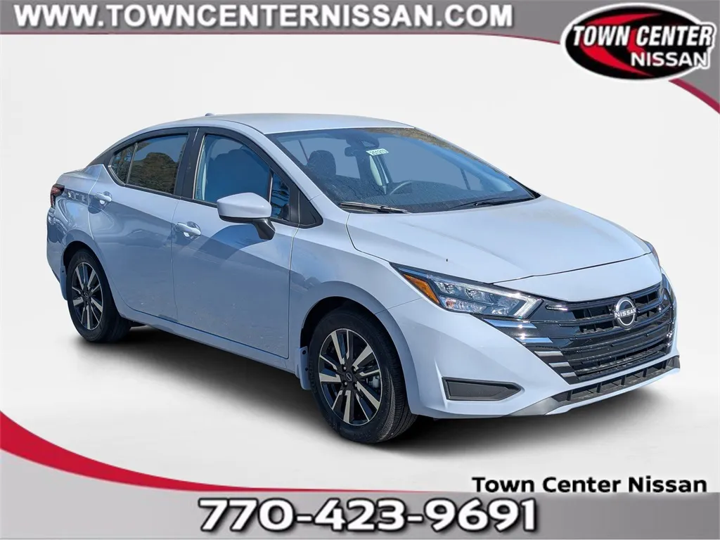 White 2025 Nissan Versa 1.6 SV for sale in Kennesaw, GA