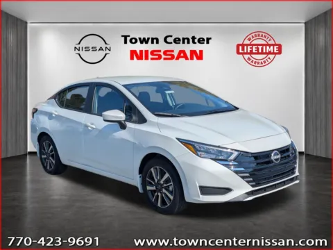 Photos of 2025 Nissan Versa SV for sale in Kennesaw, GA at Town Center Nissan