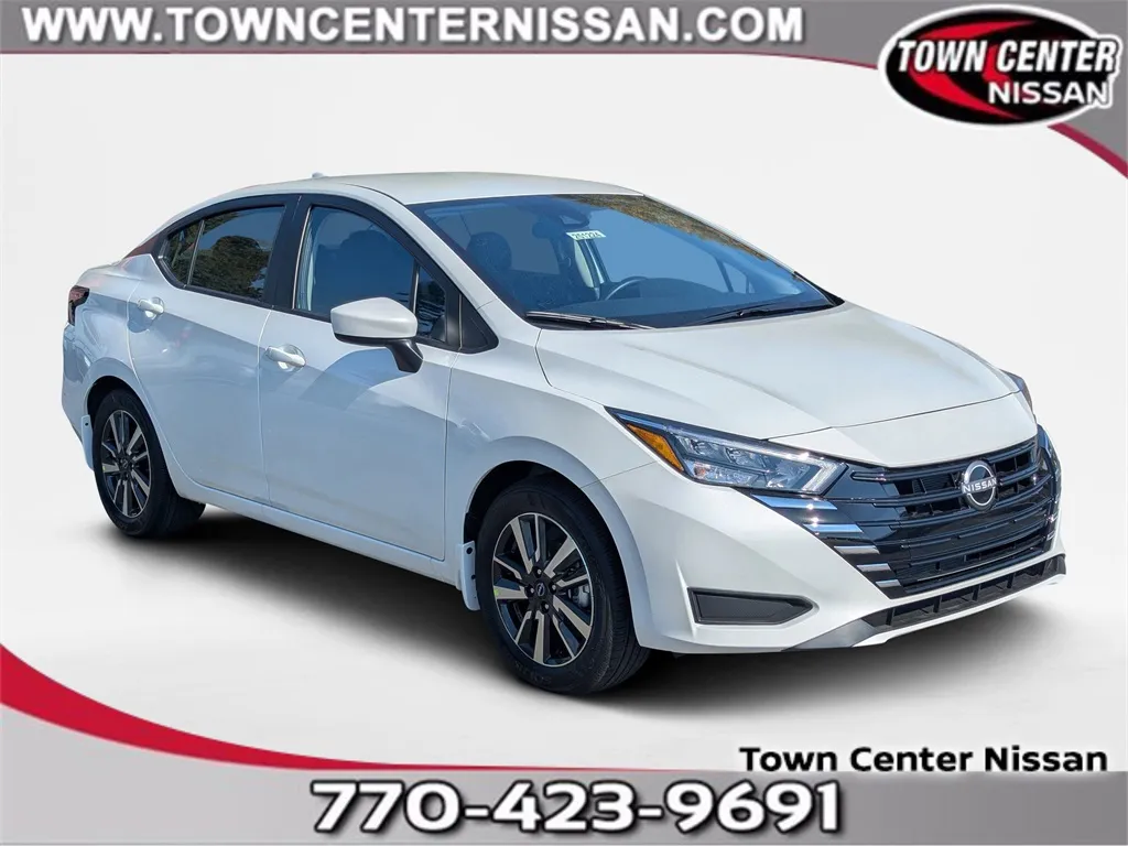 White 2025 Nissan Versa 1.6 SV for sale in Kennesaw, GA