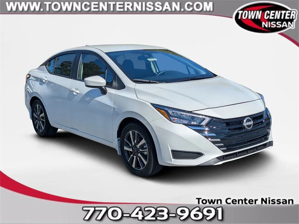 White 2025 Nissan Versa 1.6 SV for sale in Kennesaw, GA