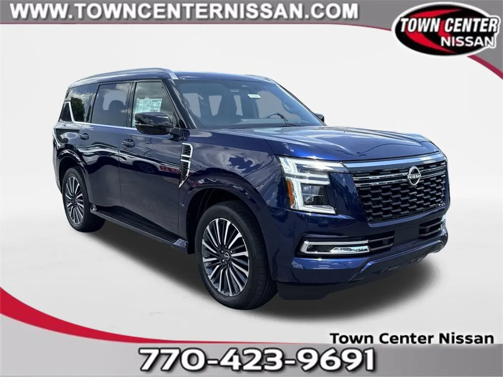 Blue 2025 Nissan Armada Platinum Reserve for sale in Kennesaw, GA