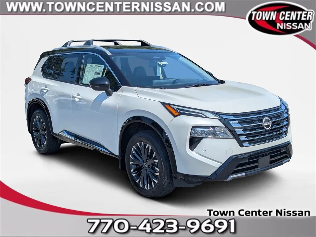 White 2026 Nissan Rogue Platinum for sale in Kennesaw, GA