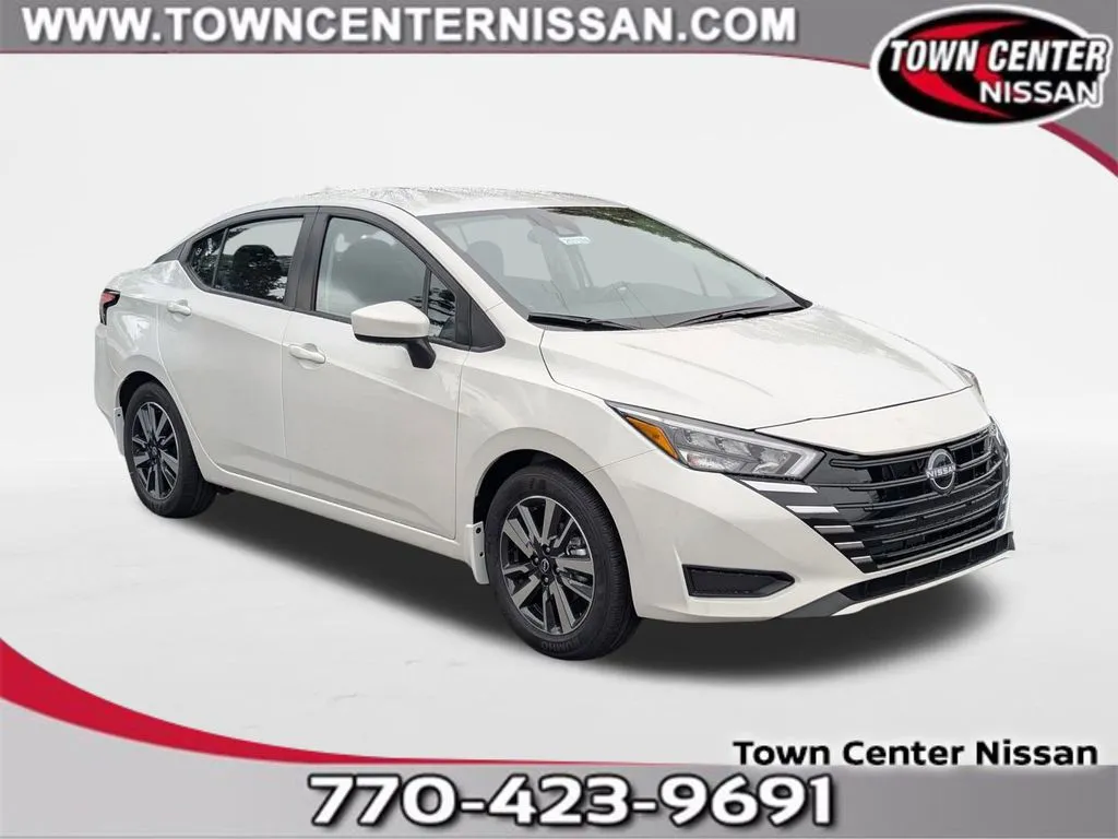 White 2025 Nissan Versa 1.6 SV for sale in Kennesaw, GA