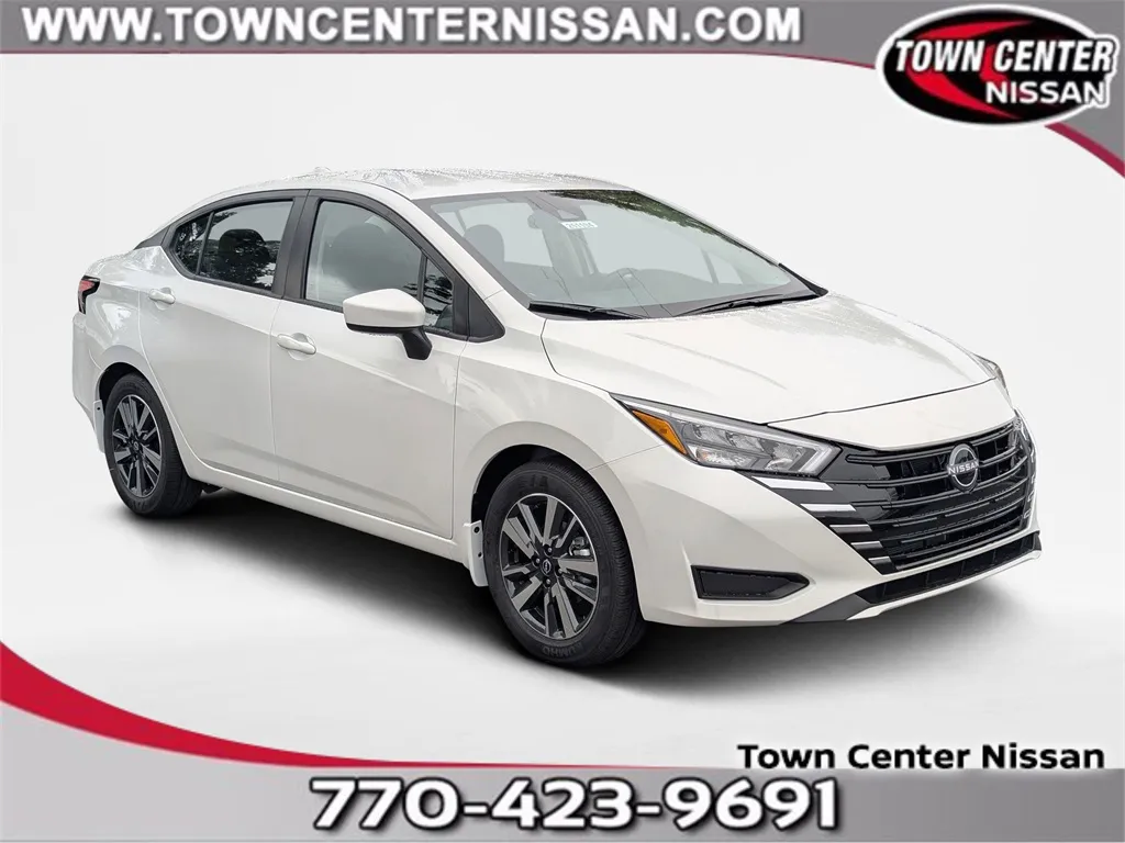 White 2025 Nissan Versa 1.6 SV for sale in Kennesaw, GA