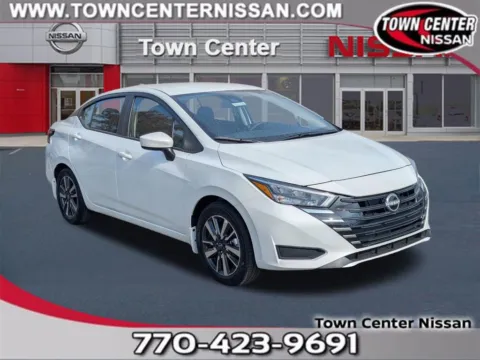 White 2025 Nissan Versa 1.6 SV for sale in Kennesaw, GA