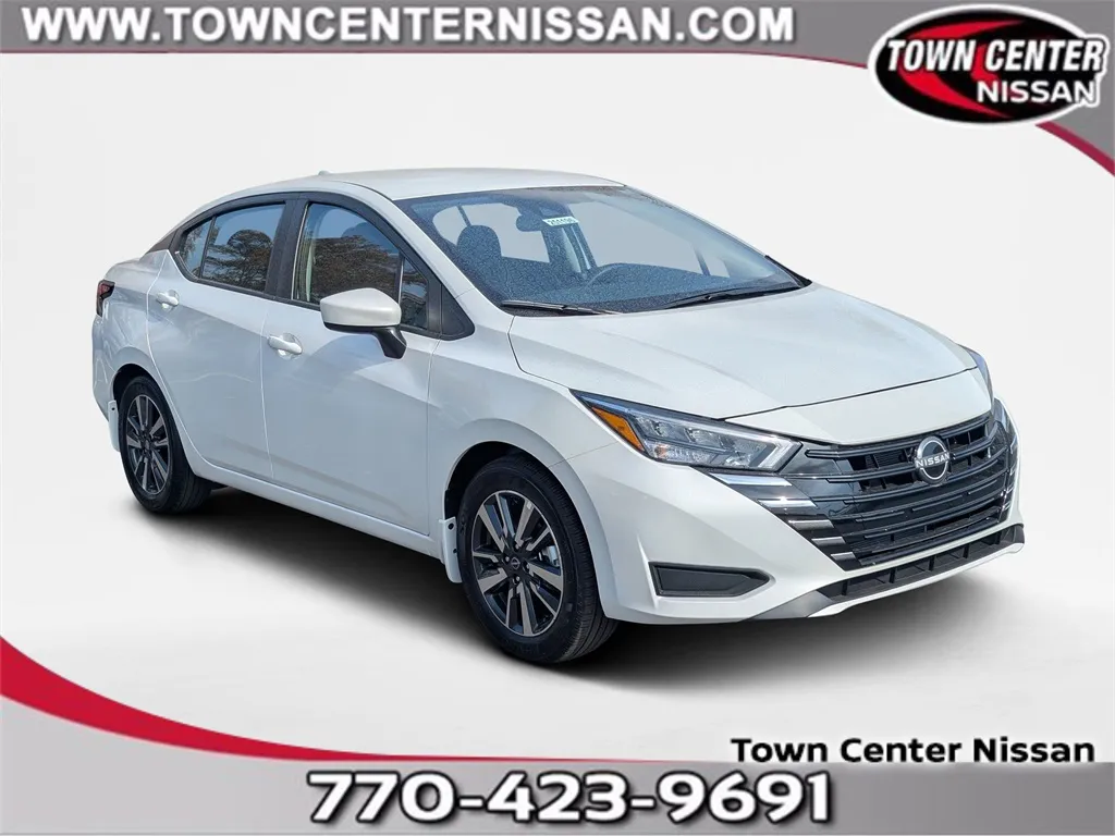 White 2025 Nissan Versa 1.6 SV for sale in Kennesaw, GA