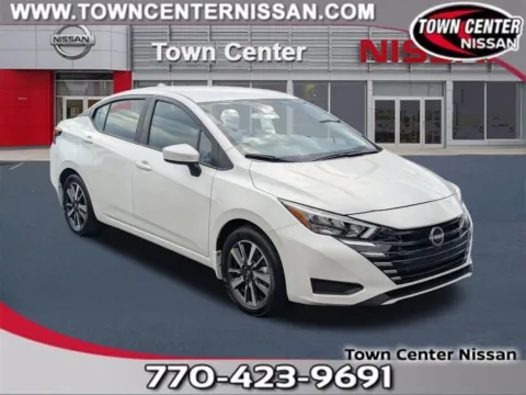 White 2025 Nissan Versa 1.6 SV for sale in Kennesaw, GA