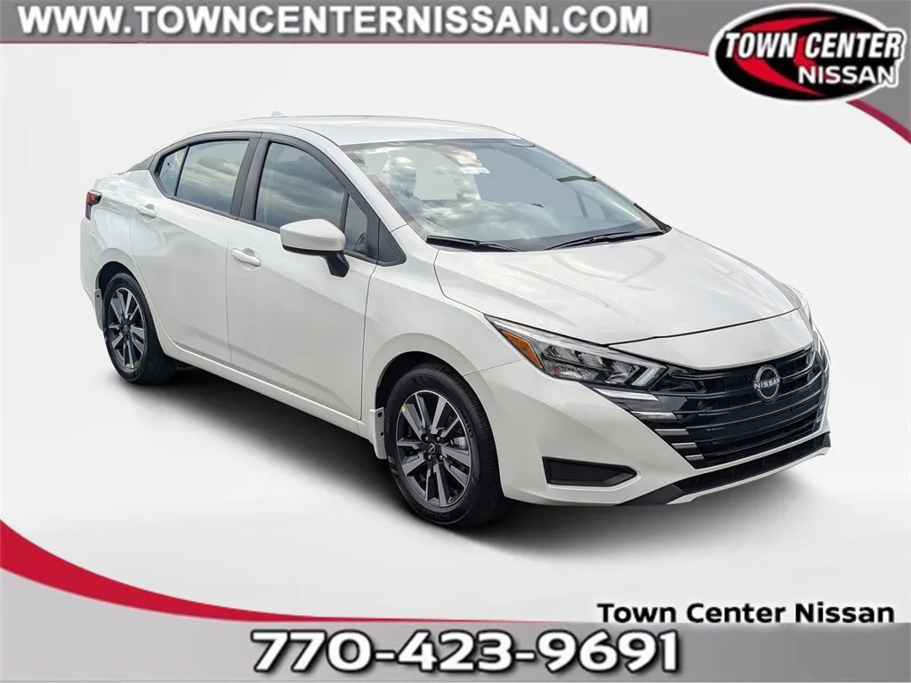 White 2025 Nissan Versa 1.6 SV for sale in Kennesaw, GA