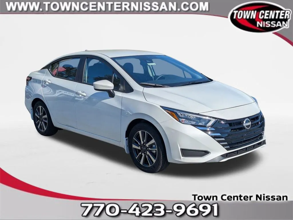 White 2025 Nissan Versa 1.6 SV for sale in Kennesaw, GA