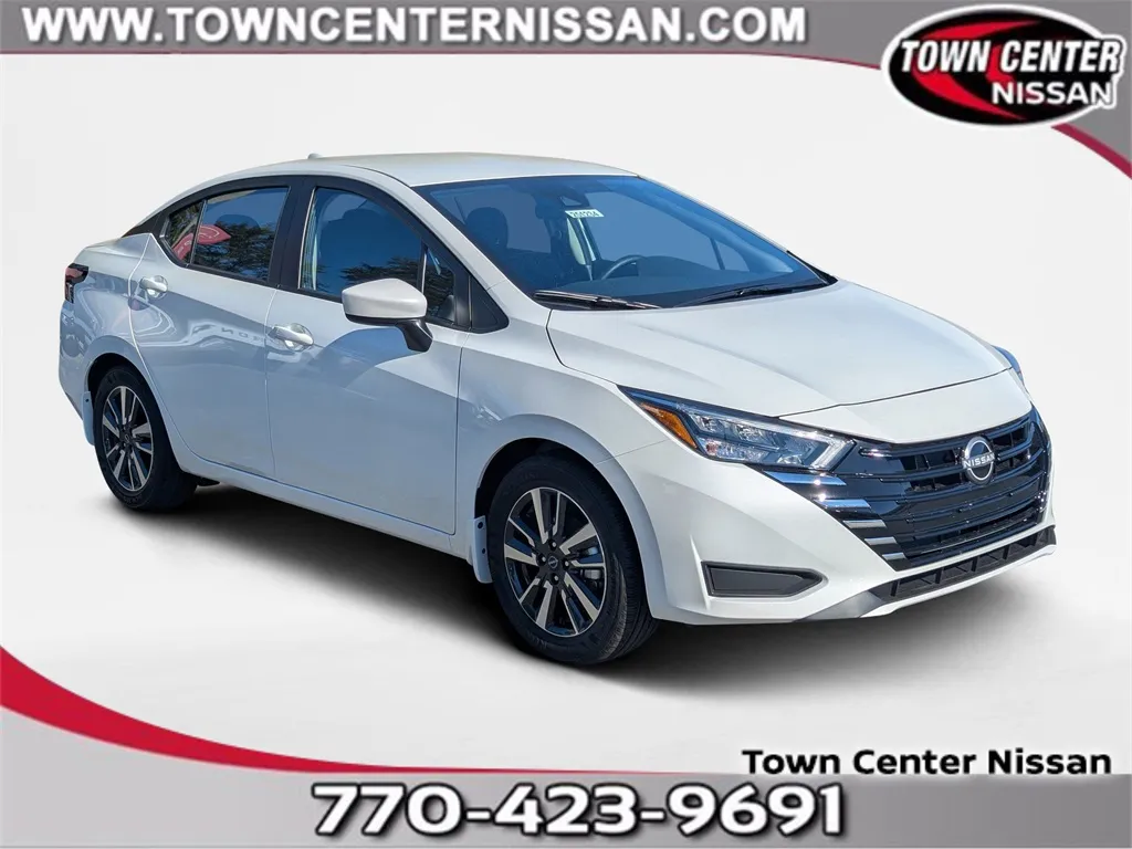 White 2025 Nissan Versa 1.6 SV for sale in Kennesaw, GA