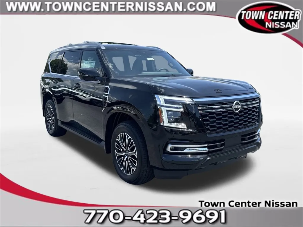 Black 2025 Nissan Armada Platinum for sale in Kennesaw, GA