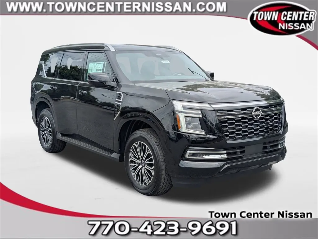 Black 2025 Nissan Armada Platinum for sale in Kennesaw, GA