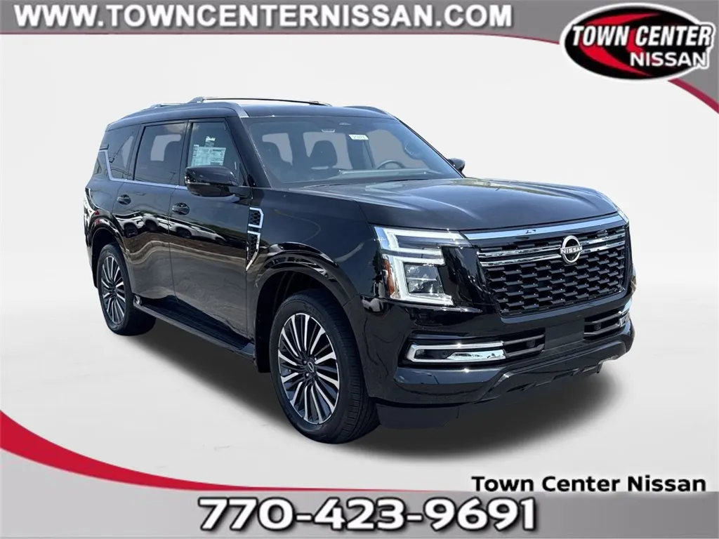 Black 2025 Nissan Armada Platinum Reserve for sale in Kennesaw, GA