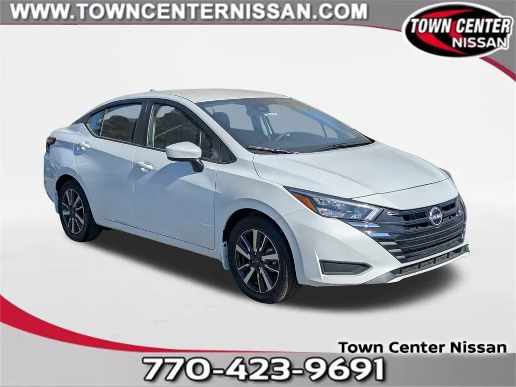 White 2025 Nissan Versa 1.6 SV for sale in Kennesaw, GA