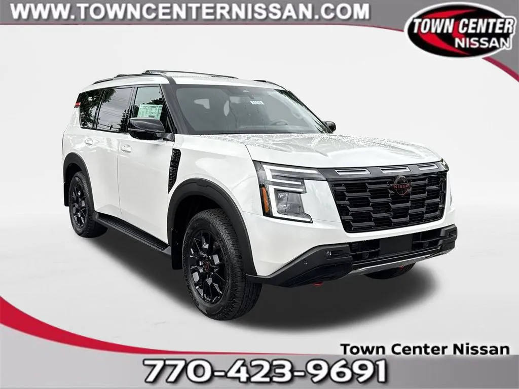 White 2025 Nissan Armada PRO4X for sale in Kennesaw, GA