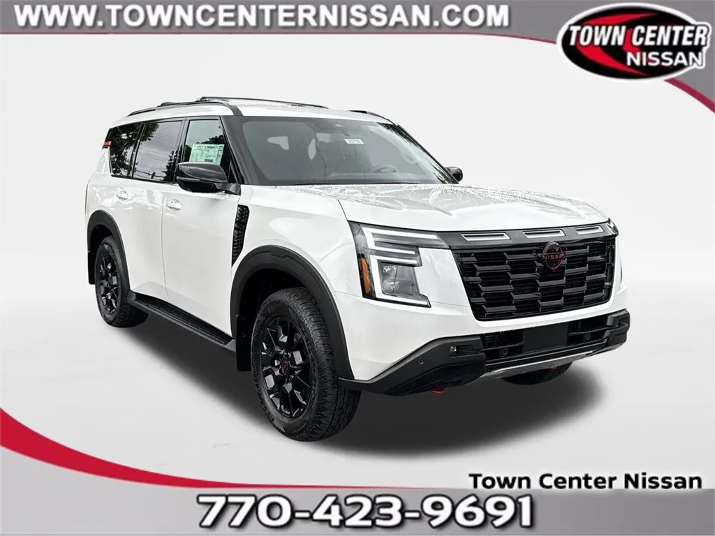White 2025 Nissan Armada PRO4X for sale in Kennesaw, GA
