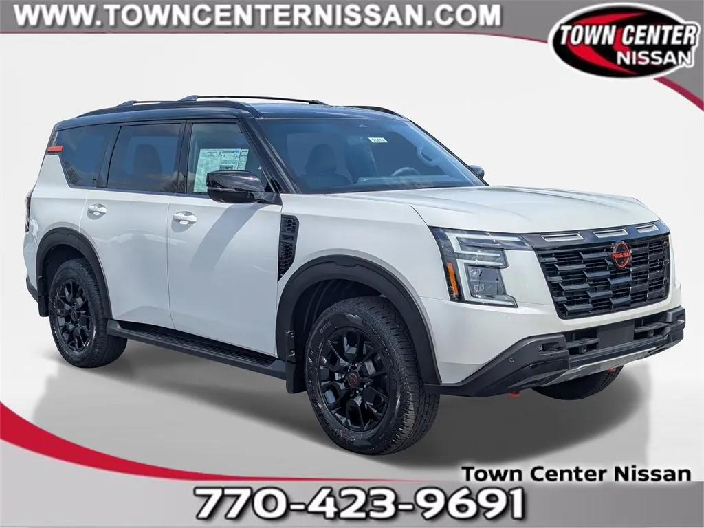 White 2025 Nissan Armada PRO-4X for sale in Kennesaw, GA