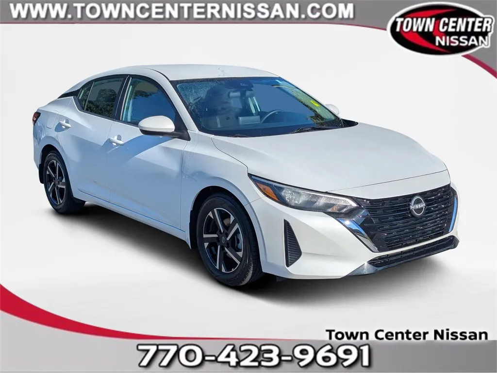 White 2024 Nissan Sentra SV for sale in Kennesaw, GA