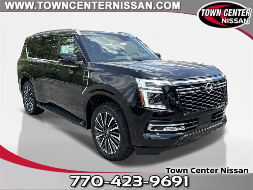 Black 2025 Nissan Armada Platinum Reserve for sale in Kennesaw, GA