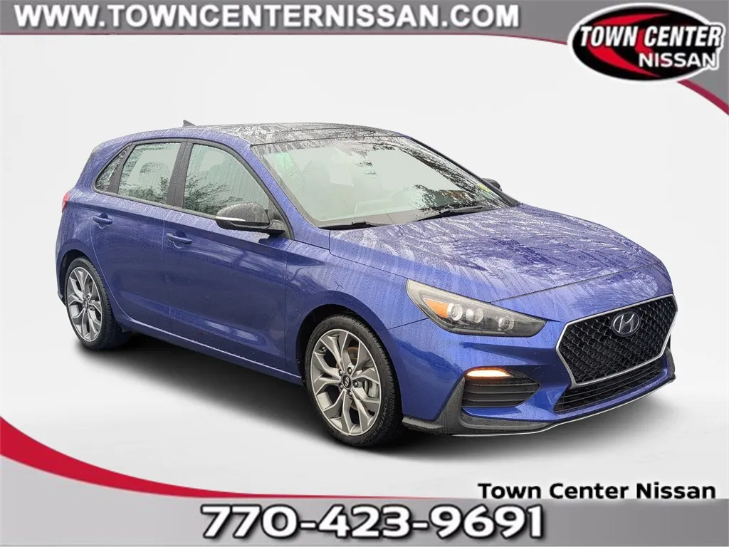 Blue 2020 Hyundai Elantra GT N Line for sale in Kennesaw, GA