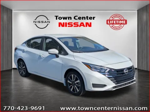 White 2025 Nissan Versa SV for sale in Kennesaw, GA