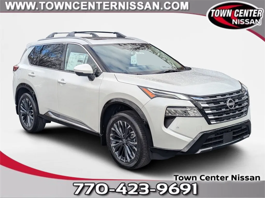 White 2026 Nissan Rogue Platinum for sale in Kennesaw, GA