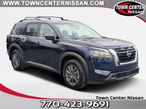 Blue 2024 Nissan Pathfinder SV for sale in Kennesaw, GA