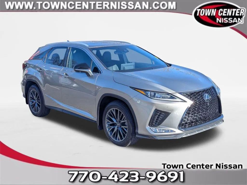 Silver 2022 Lexus RX 350 F Sport Handling for sale in Kennesaw, GA