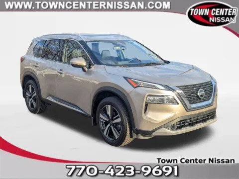 Silver 2021 Nissan Rogue SL for sale in Kennesaw, GA