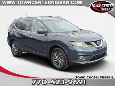 Blue 2016 Nissan Rogue SL for sale in Kennesaw, GA