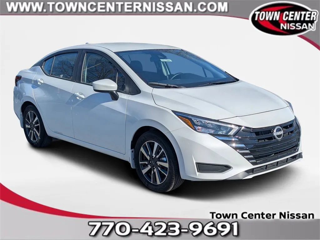 White 2025 Nissan Versa 1.6 SV for sale in Kennesaw, GA