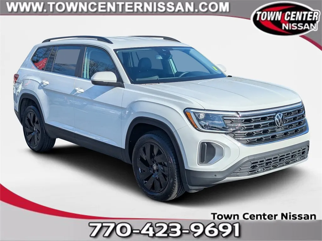 White 2024 Volkswagen Atlas 2.0T SE w/Technology for sale in Kennesaw, GA