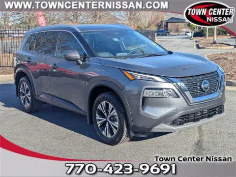 Gray 2021 Nissan Rogue SV for sale in Kennesaw, GA