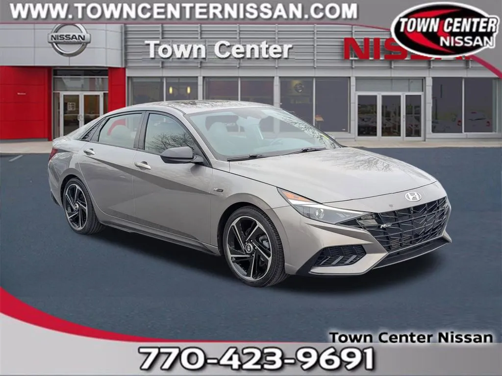 Silver 2023 Hyundai Elantra N Line for sale in Kennesaw, GA